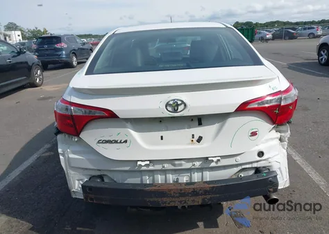 2015 Toyota Corolla S from USA, damaged, VIN 2T1BURHE6FC415727